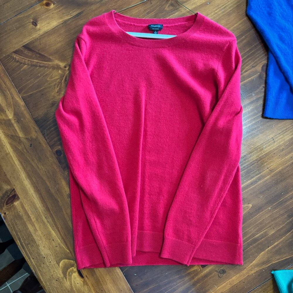 Talbots Cashmere sweater